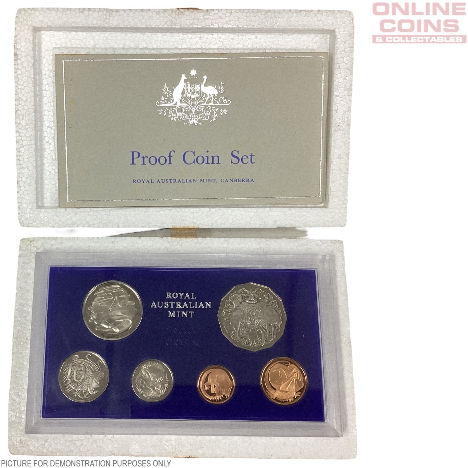 1974 Royal Australian Mint Six Coin PROOF Year Set